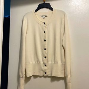 Banana Republic Silk Cotton Cashmere Button Down